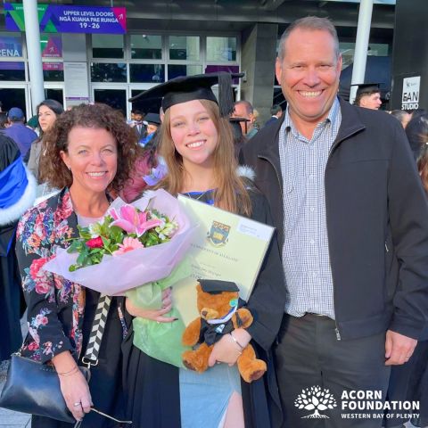 Acorn Foundation Scholars Shine at the University of Waikato