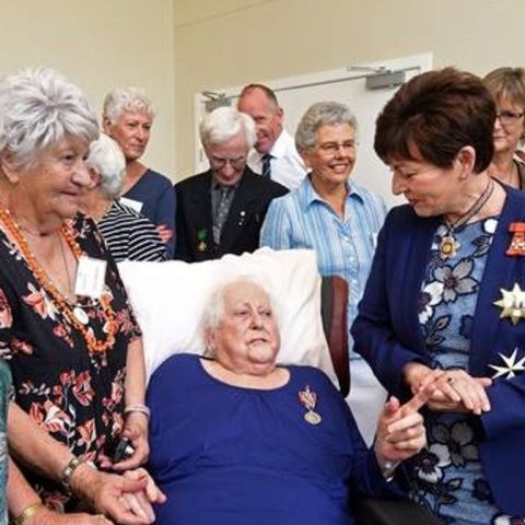 Heather McLean - Tauranga Queen Service Medal Winner