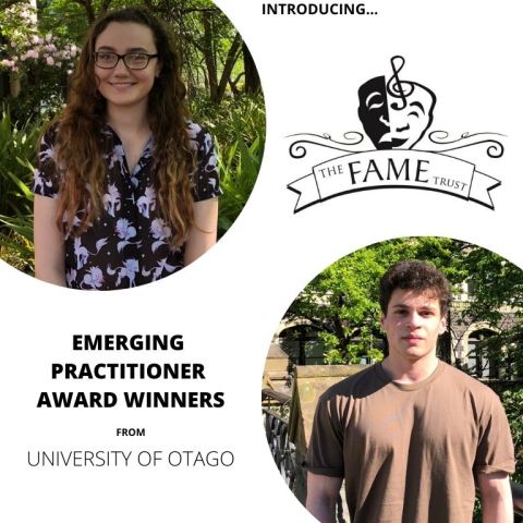 The FAME Trust selects two award winners from University of Otago