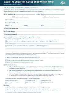 Endowment Fund MOU
